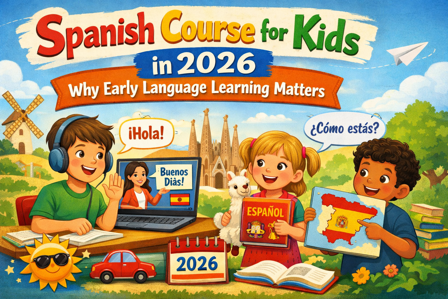 Spanish Course for Kids in 2026: Why Early Language Learning Matters