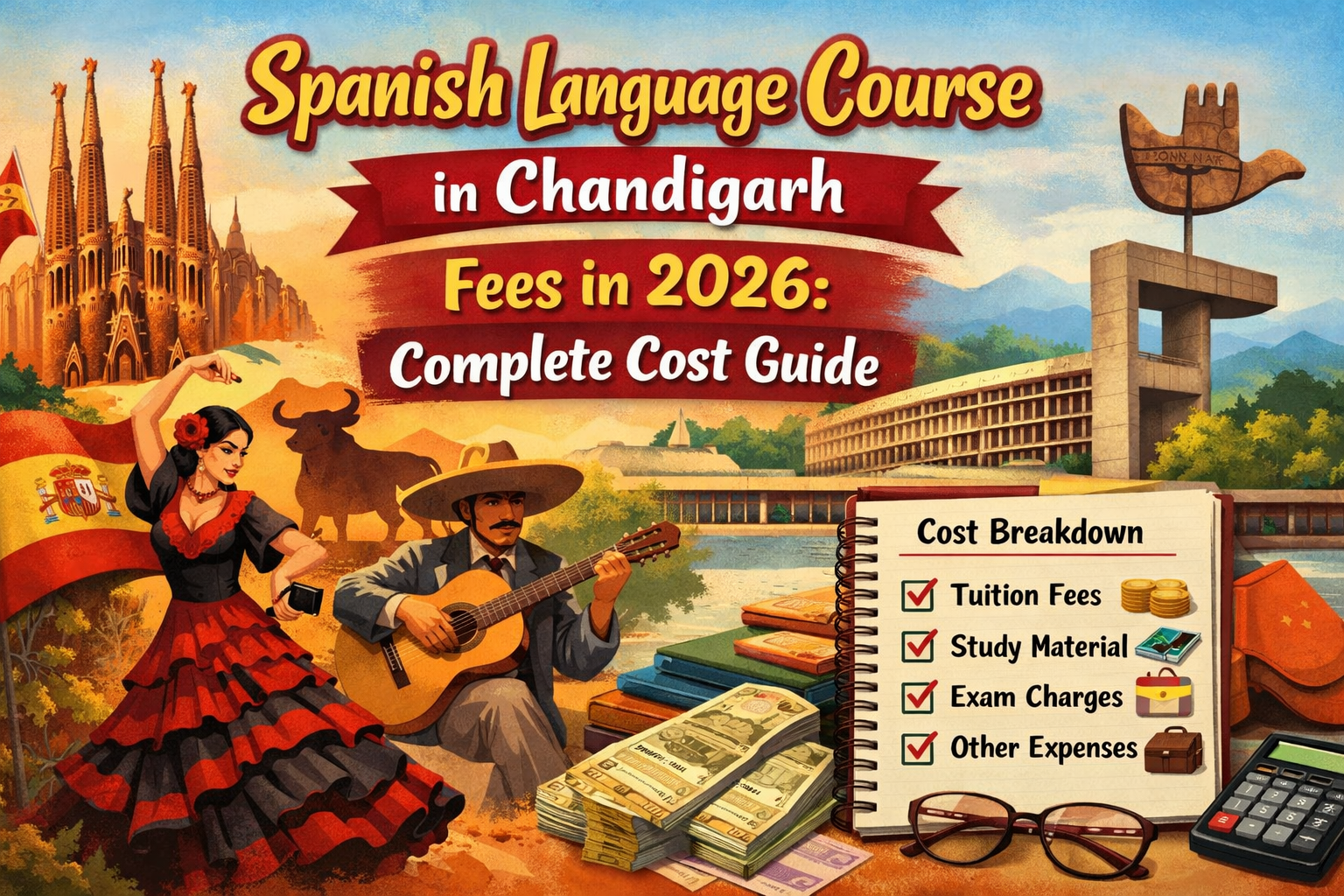 Spanish Language Course in Chandigarh Fees in 2026: Complete Cost Guide