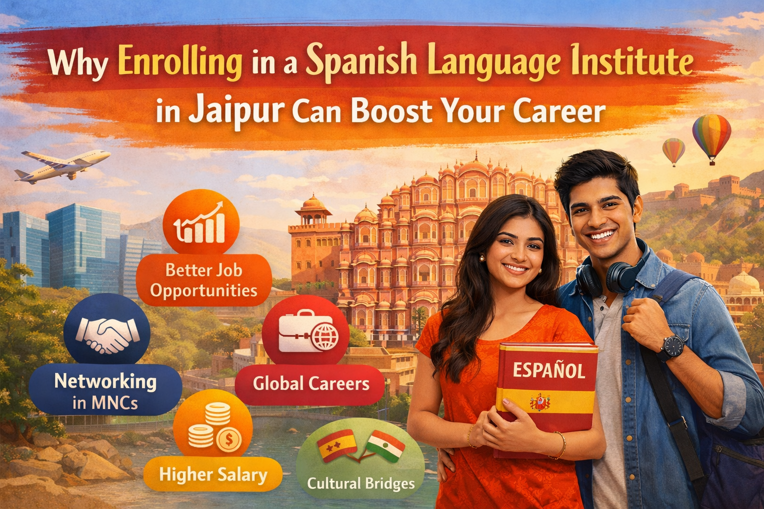 Why Enrolling in a Spanish Language Institute in Jaipur Can Boost Your Career