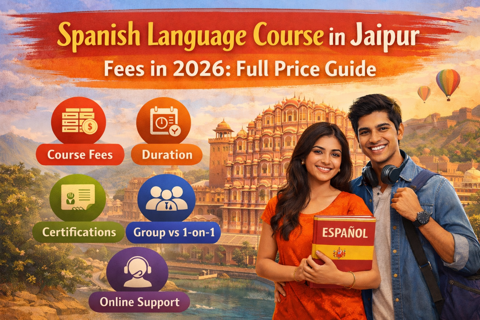 Spanish Language Course in Jaipur Fees in 2026: Full Price Guide