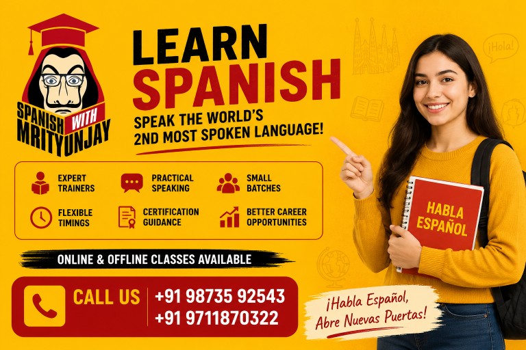 Spanish Language in Delhi | Learn Spanish with Spanish with Mrityunjay