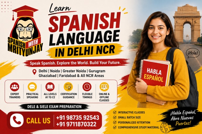 Learn Spanish Language in Delhi NCR | Online & Offline Spanish Classes